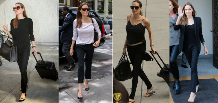 Angelina Jolie Kapsül Gardrop